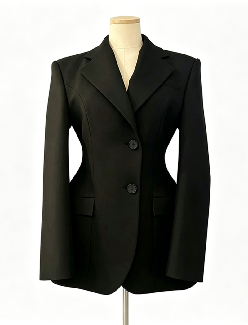 Long sleeve slim coat temperament business suit