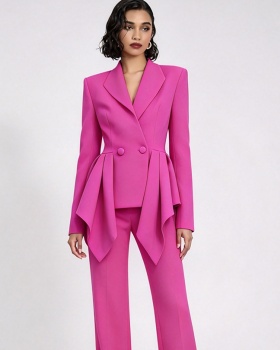 Autumn business suit long pants 2pcs set for women
