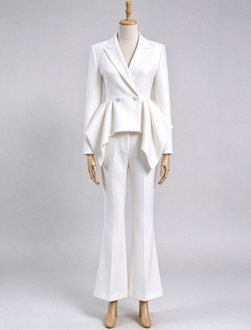 Autumn business suit long pants 2pcs set for women
