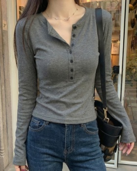 Inside the ride tops bottoming shirt for women