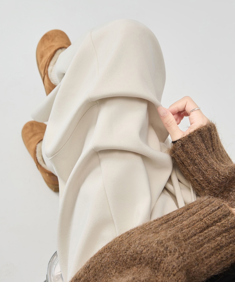Nine tenths cashmere pants Casual wide leg pants for women