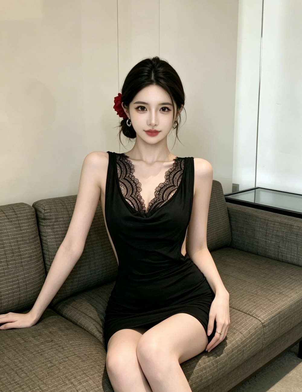 Big halter nightclub heap collar package hip dress for women