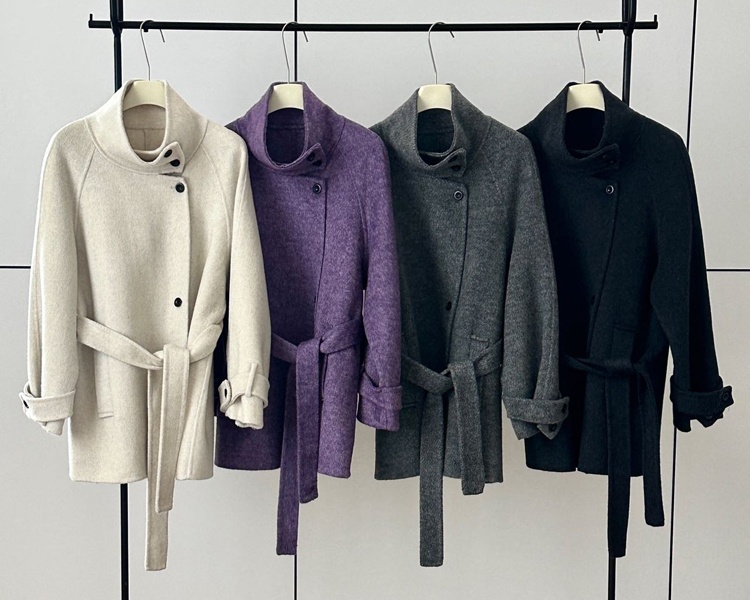 Short Korean style overcoat small fellow woolen coat