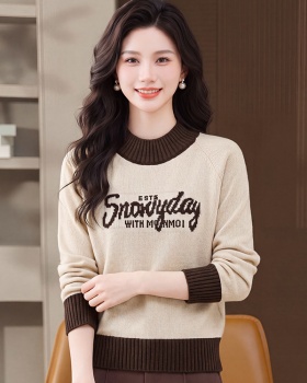 Autumn and winter bottoming shirt sweater for women