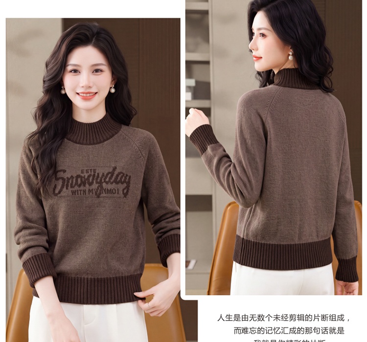 Autumn and winter bottoming shirt sweater for women