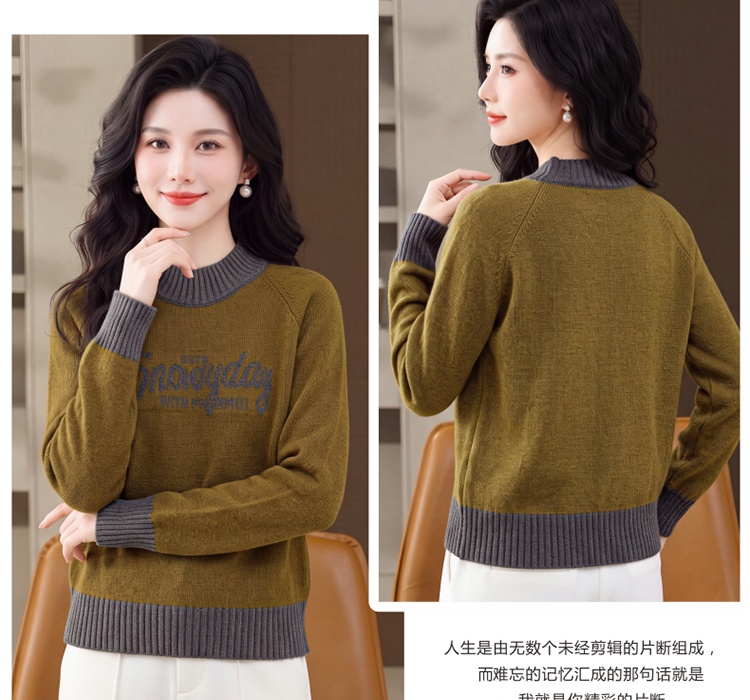 Autumn and winter bottoming shirt sweater for women