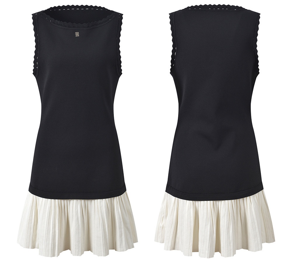 Skirt hem spring and summer fashion dress