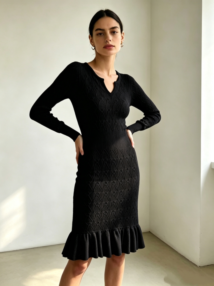Bottoming sweater autumn and winter dress for women
