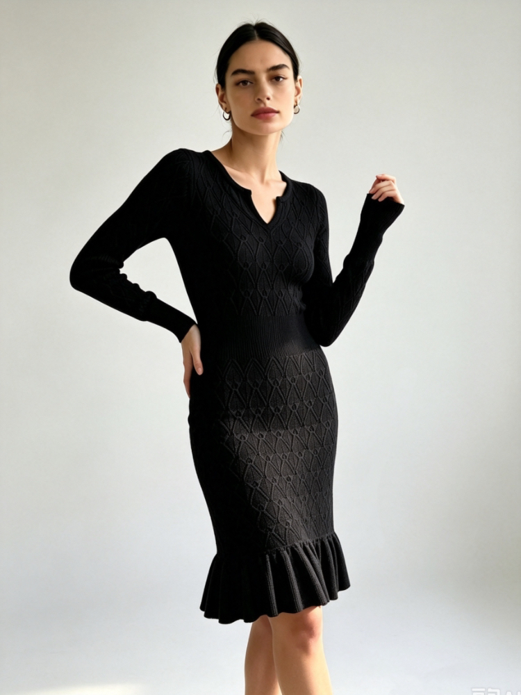 Bottoming sweater autumn and winter dress for women
