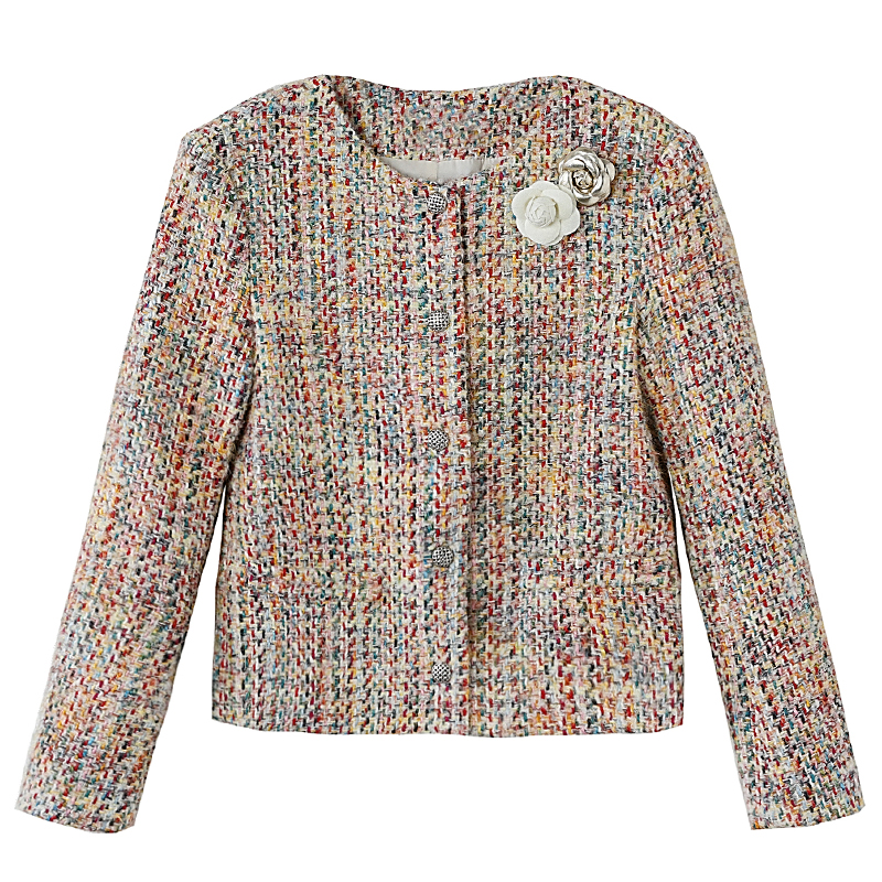 Chanelstyle tops autumn coat