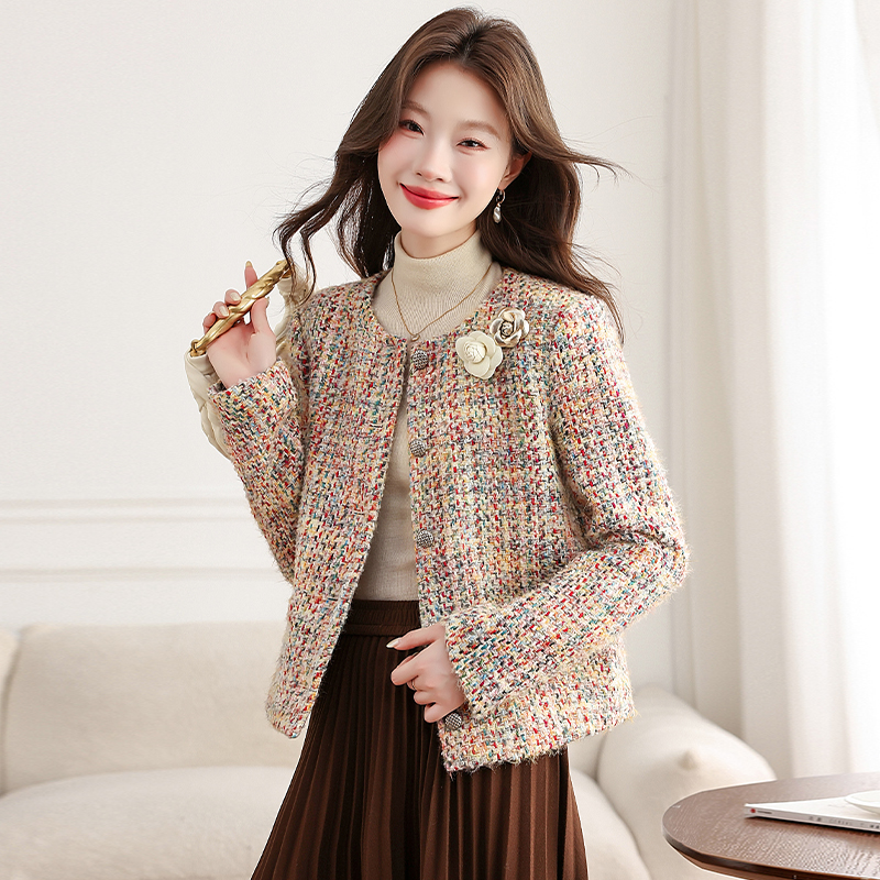 Chanelstyle tops autumn coat