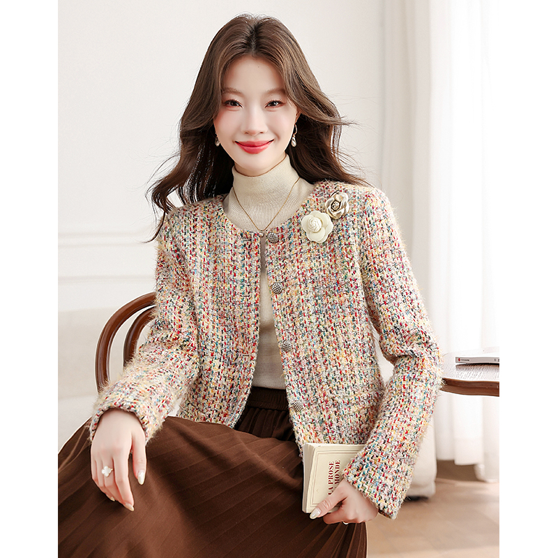 Chanelstyle tops autumn coat