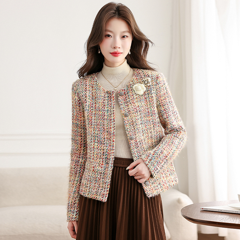 Chanelstyle tops autumn coat