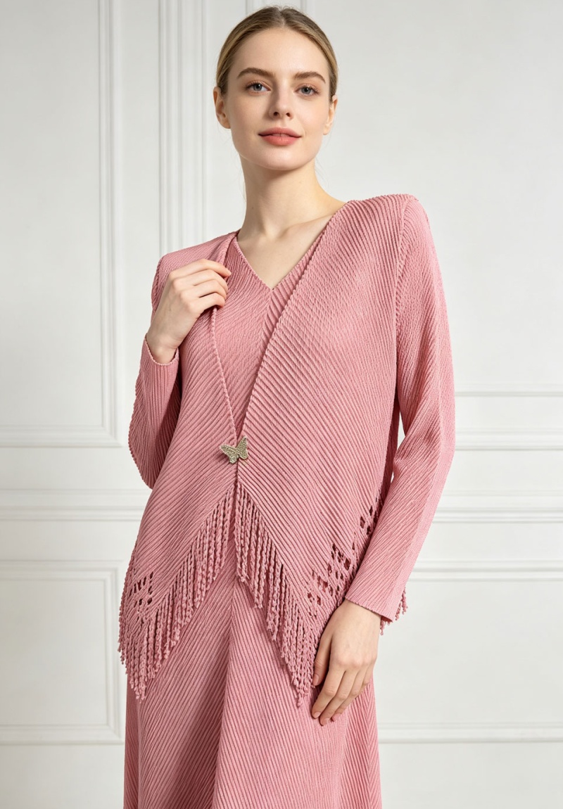 Inside the ride long dress tops a set for women