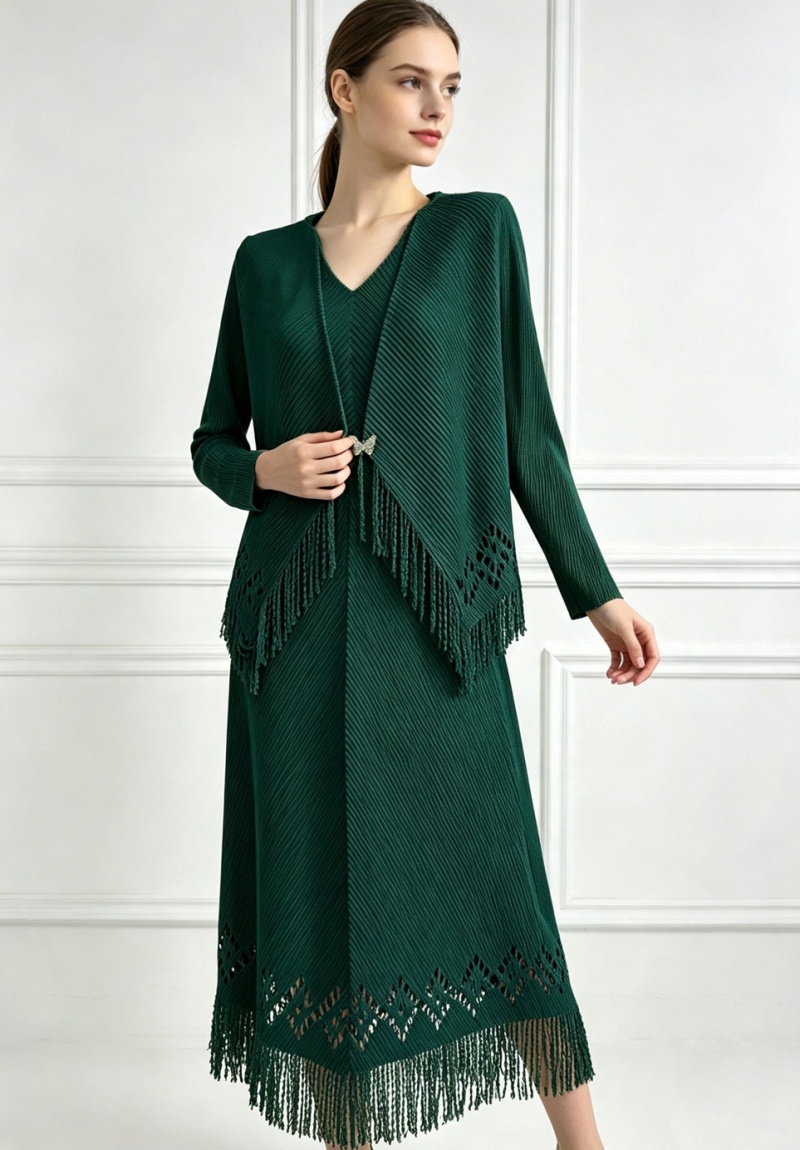 Inside the ride long dress tops a set for women