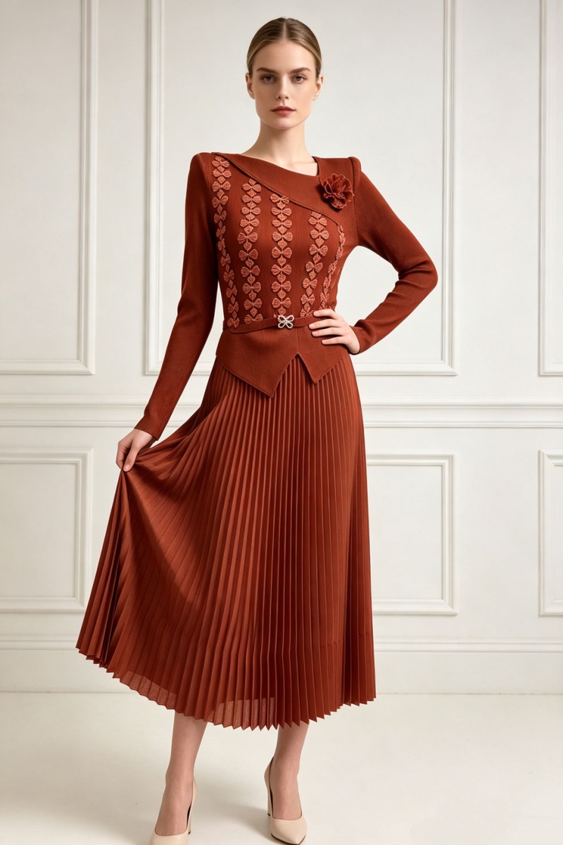 Fashion large yard long dress lace dress for women