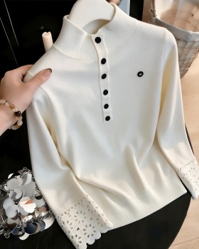 Autumn and winter wears outside lace sweater