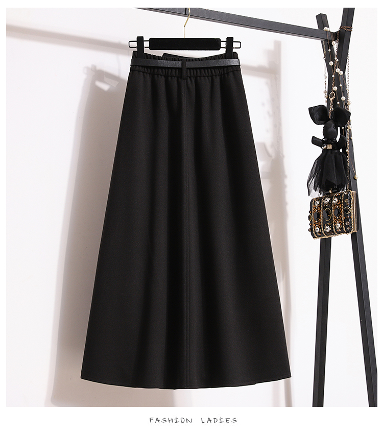 Large yard thick long dress slim skirt for women