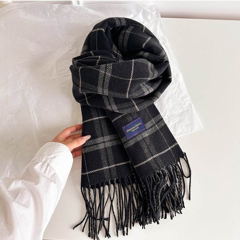 Big retro shawl thermal imitation of cashmere scarves