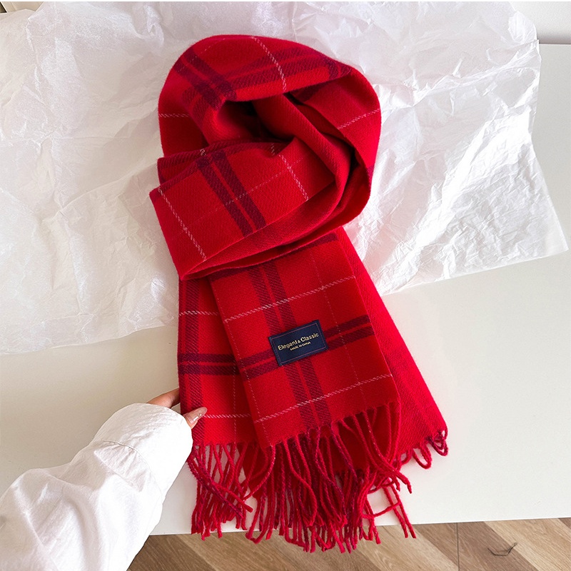 Big retro shawl thermal imitation of cashmere scarves