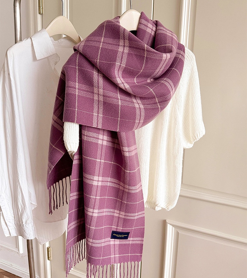 Big retro shawl thermal imitation of cashmere scarves