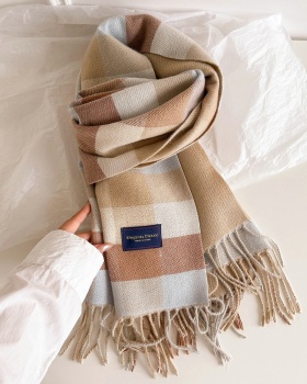 Korean style tender scarves box shawl for women