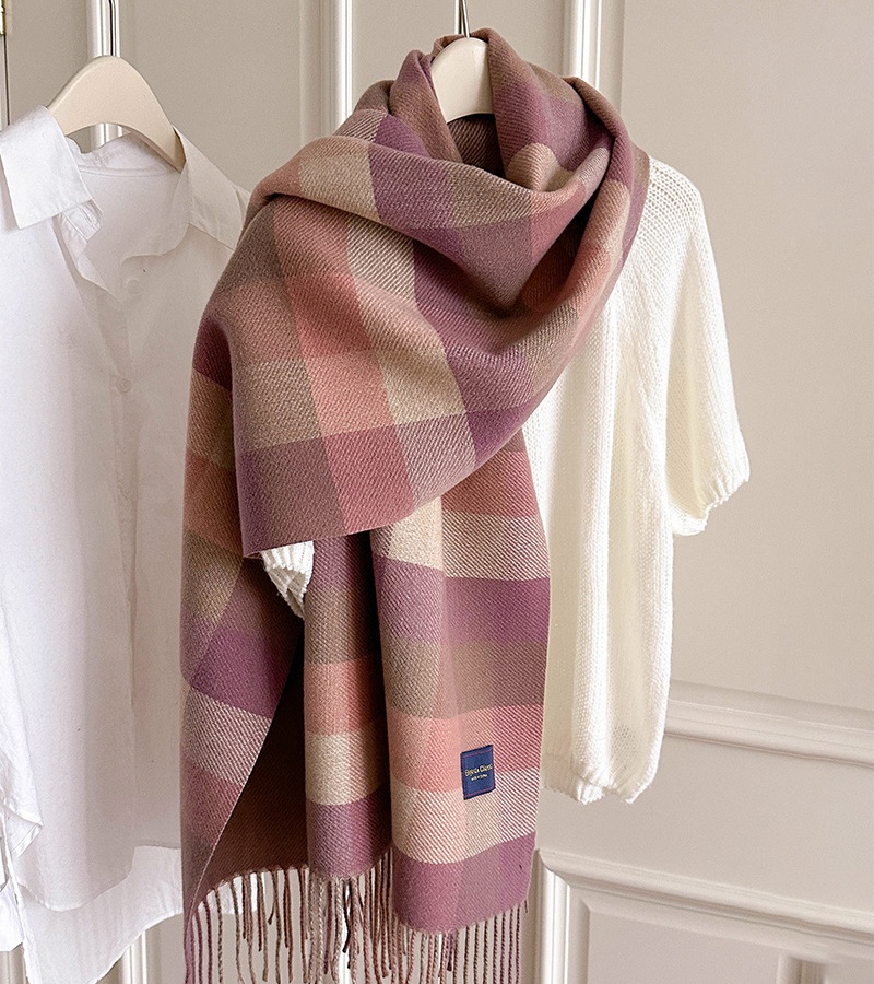 Korean style tender scarves box shawl for women