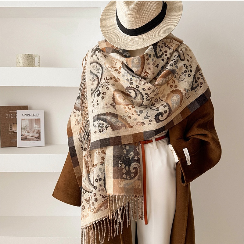 Outside the ride scarves Bohemian style shawl