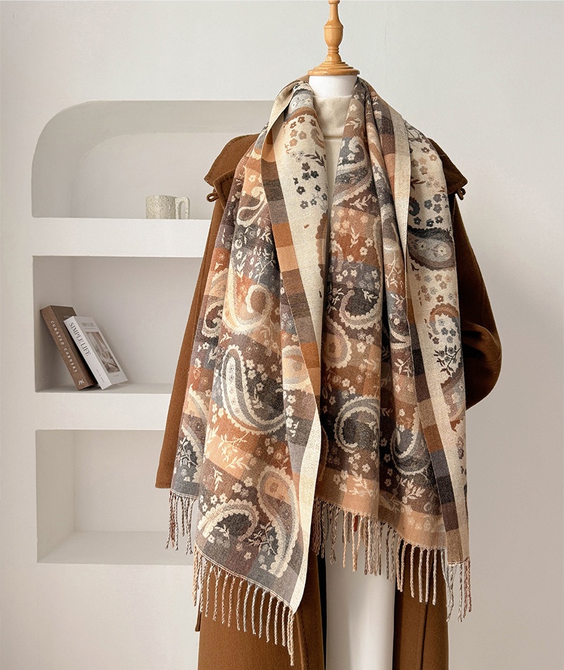Outside the ride scarves Bohemian style shawl