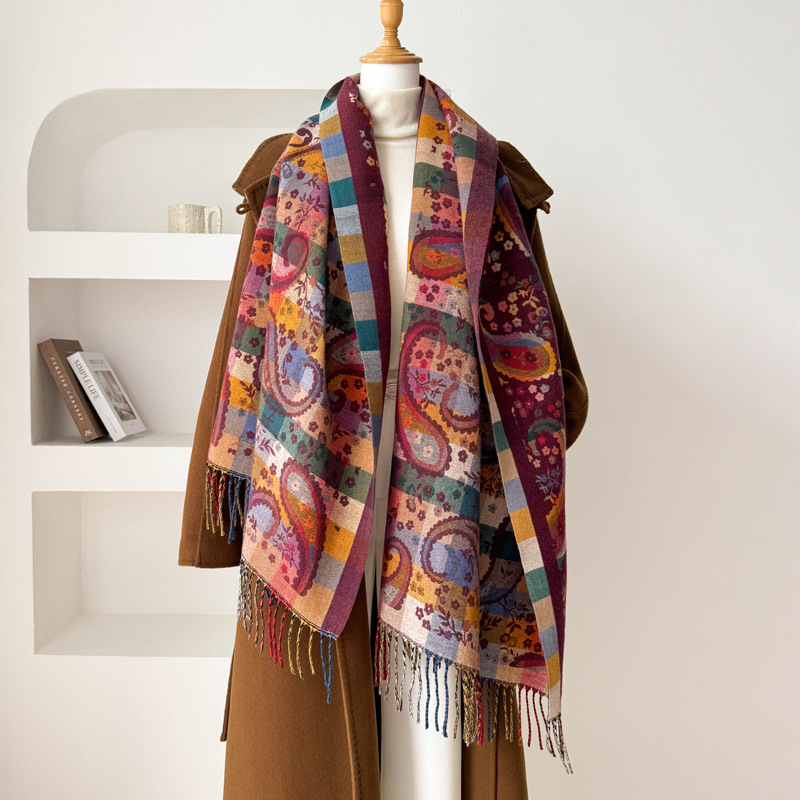Outside the ride scarves Bohemian style shawl