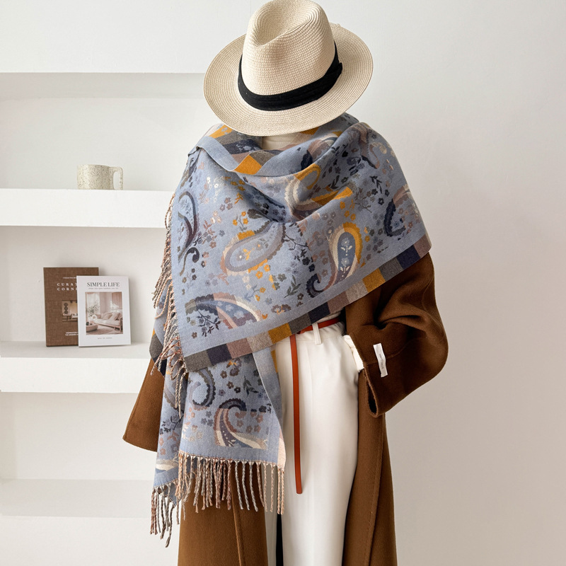 Outside the ride scarves Bohemian style shawl