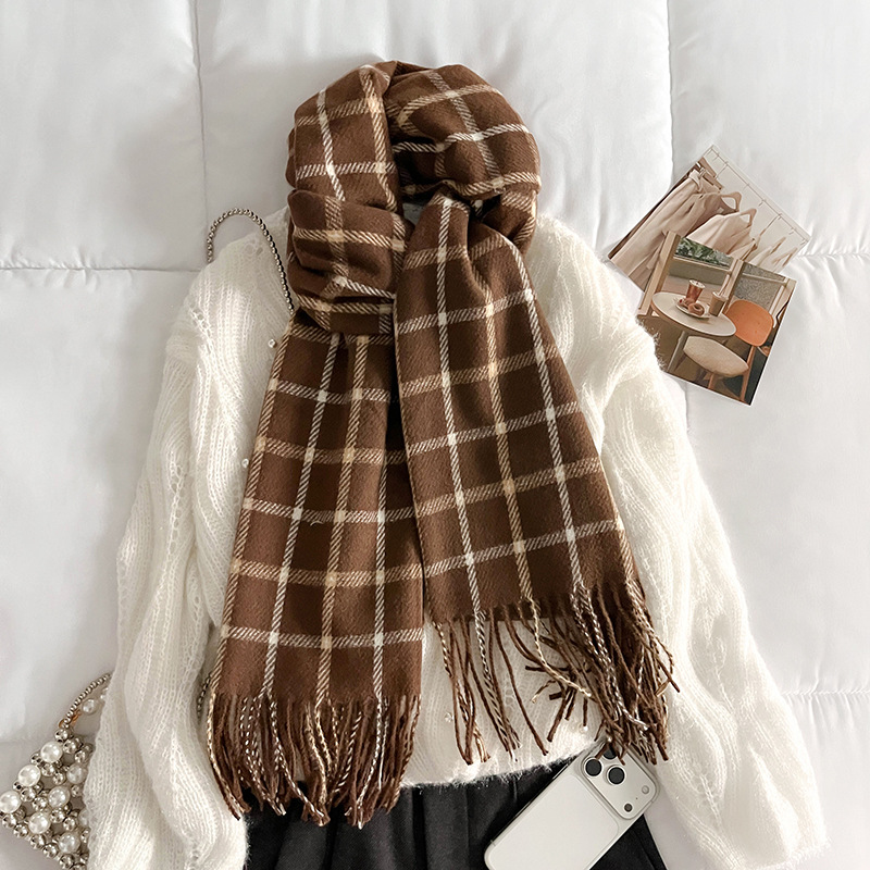 Simple scarf shawl tender all-match scarves for women