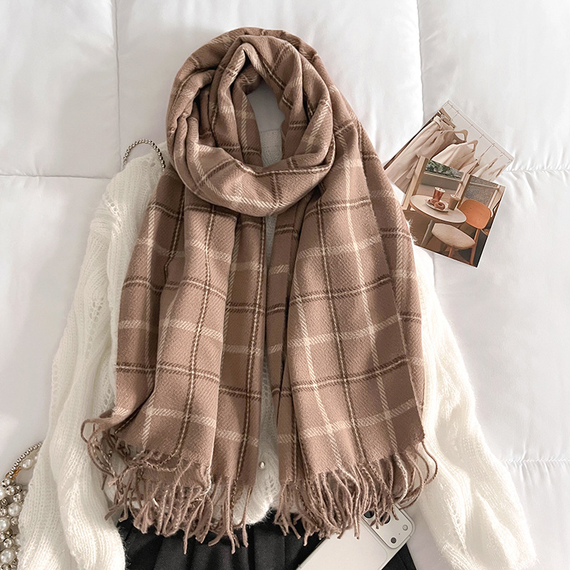 Simple scarf shawl tender all-match scarves for women