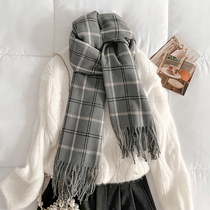Simple scarf shawl tender all-match scarves for women