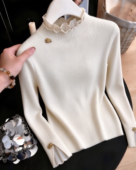 Western style sweater Pseudo-two tops for women