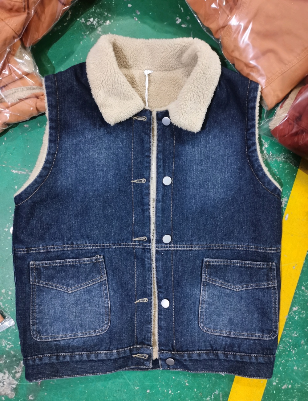 Thick cotton Korean style plus velvet all-match waistcoat