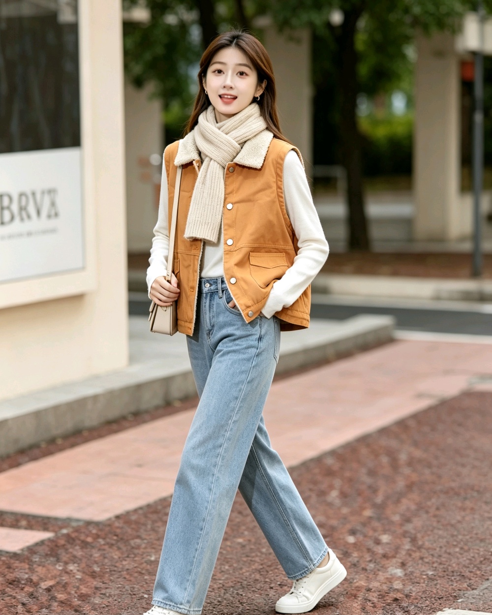 Thick cotton Korean style plus velvet all-match waistcoat