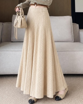 Thick skirt high waist long skirt for women