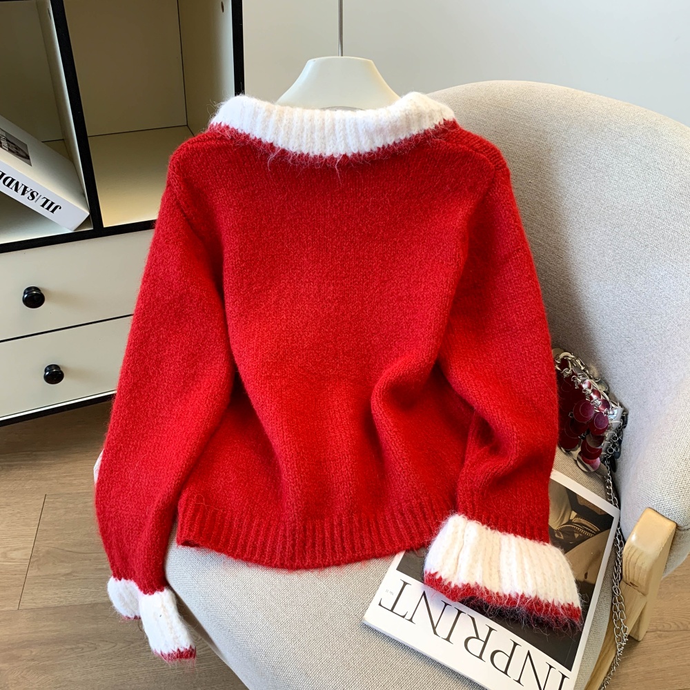 Wears outside sweater tops for women