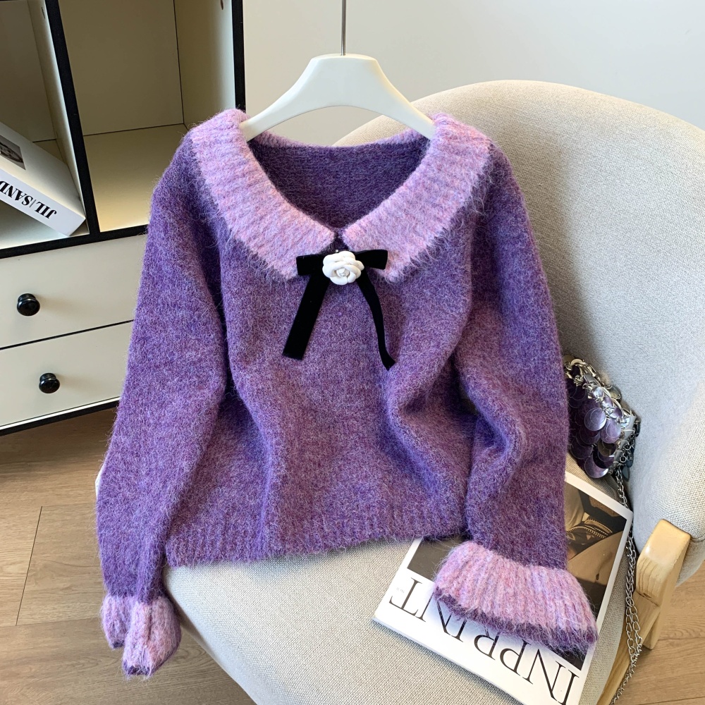 Wears outside sweater tops for women